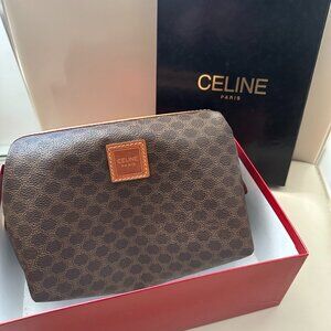 PREOWNED Celine Vintage Cosmetic Case